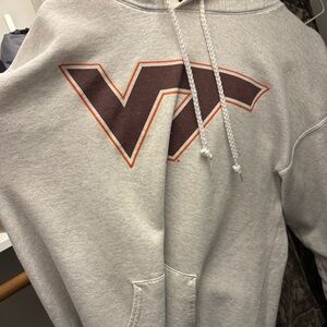 Russell Athletic Cream VT Logo Men's Hoodie